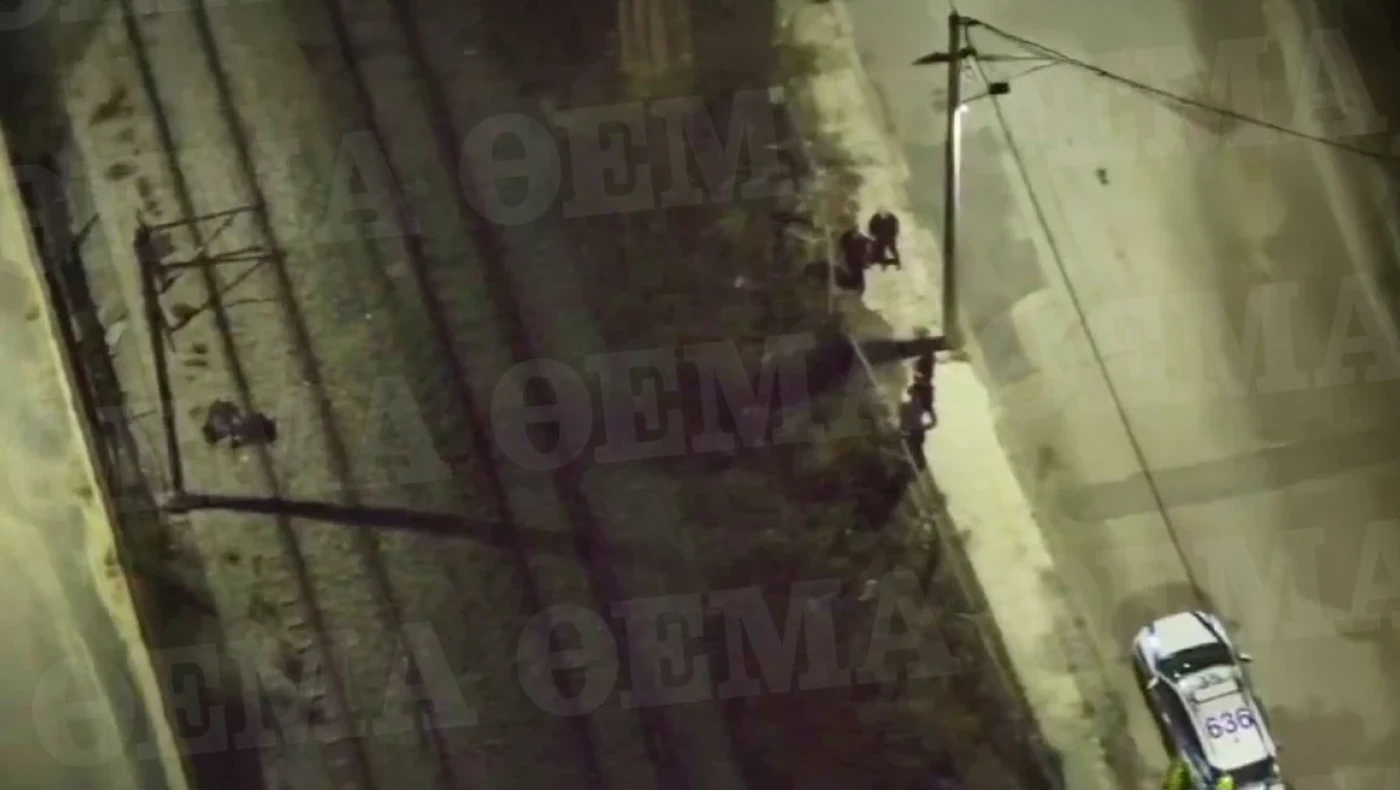 Μενίδι: Drone του ΟΣΕ «τσάκωσε» Ρομά που έκλεβαν καλώδια σε σταθμό του Προαστιακού