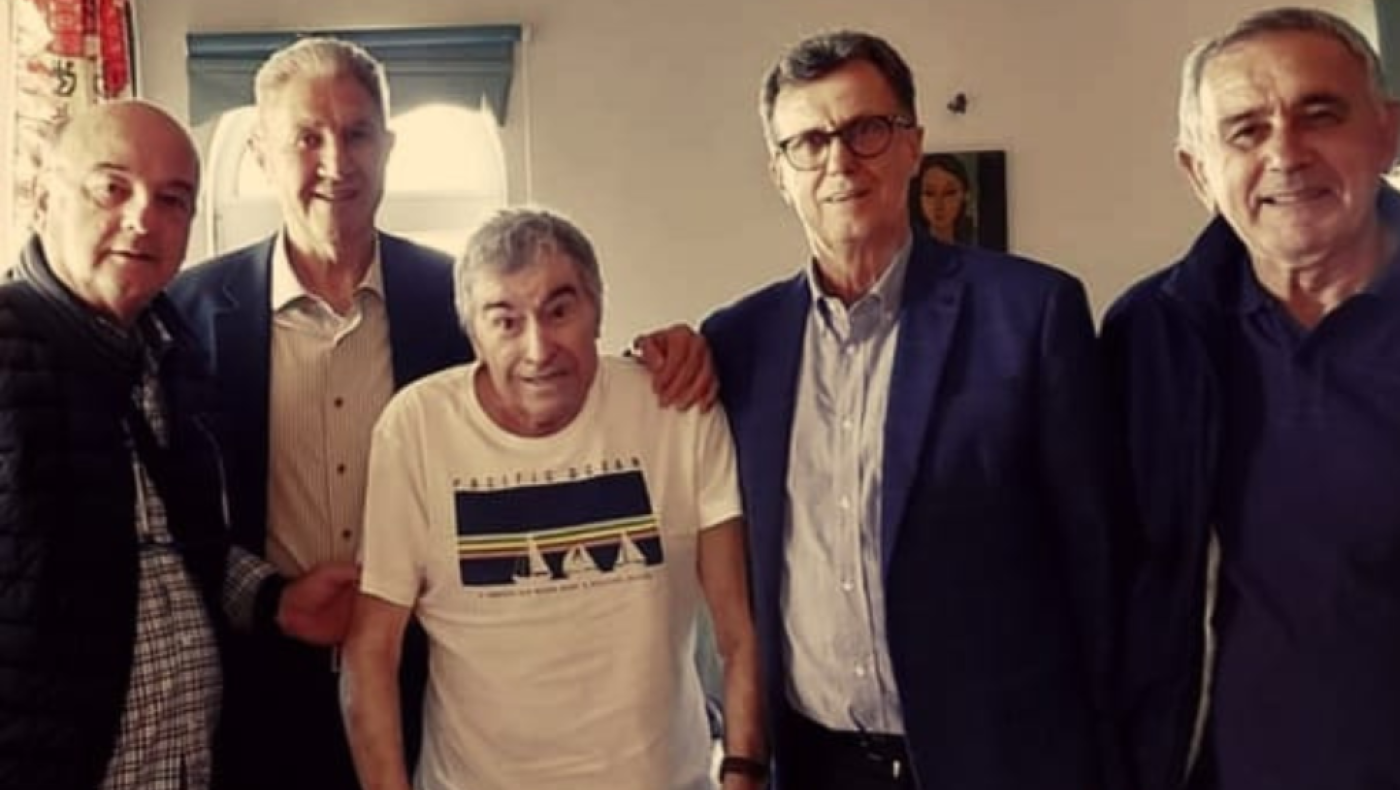 Άρης: Συγκινητική συνάντηση των παλαίμαχων με τον Θόδωρο Πάλλα