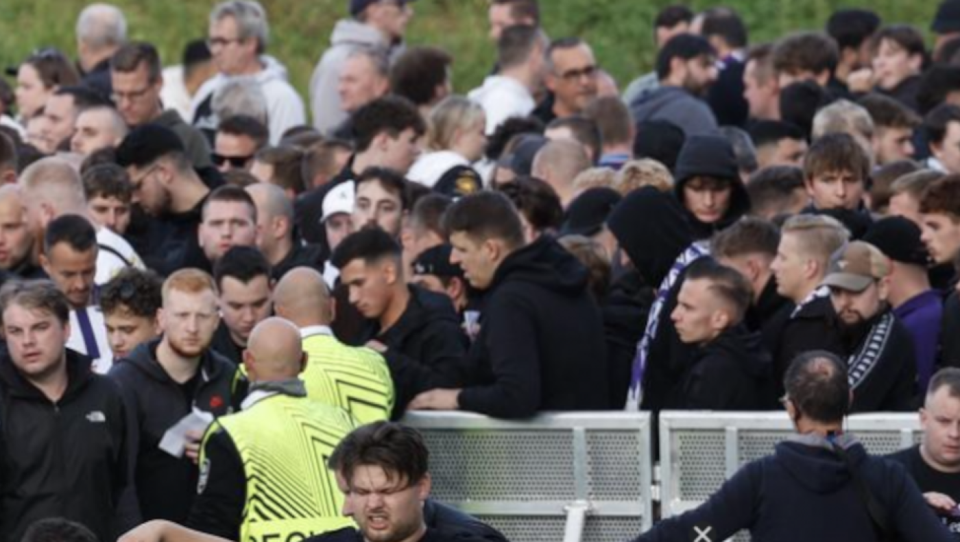 Τα... έσπασαν οι οπαδοί της Άντερλεχτ στο Σαν Σεμπαστιάν (vid)