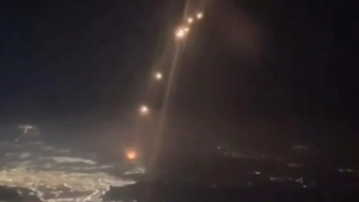 Ιράν: Η στιγμή της επίθεσης στο Ισραήλ όπως το κατέγραψε πιλότος!