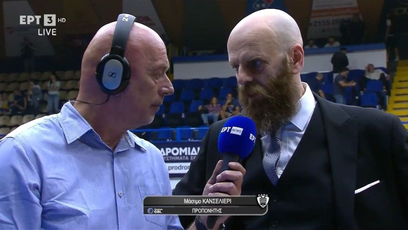 Καντσελιέρι: «Δεν χάσαμε το μυαλό μας, σημαντικό που ξεκινήσαμε με νίκη εκτός έδρας»