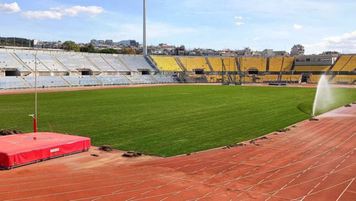 Ηρακλής: «Χαλί» ο αγωνιστικός χώρος του Καυτανζογλείου-Δείτε εικόνες