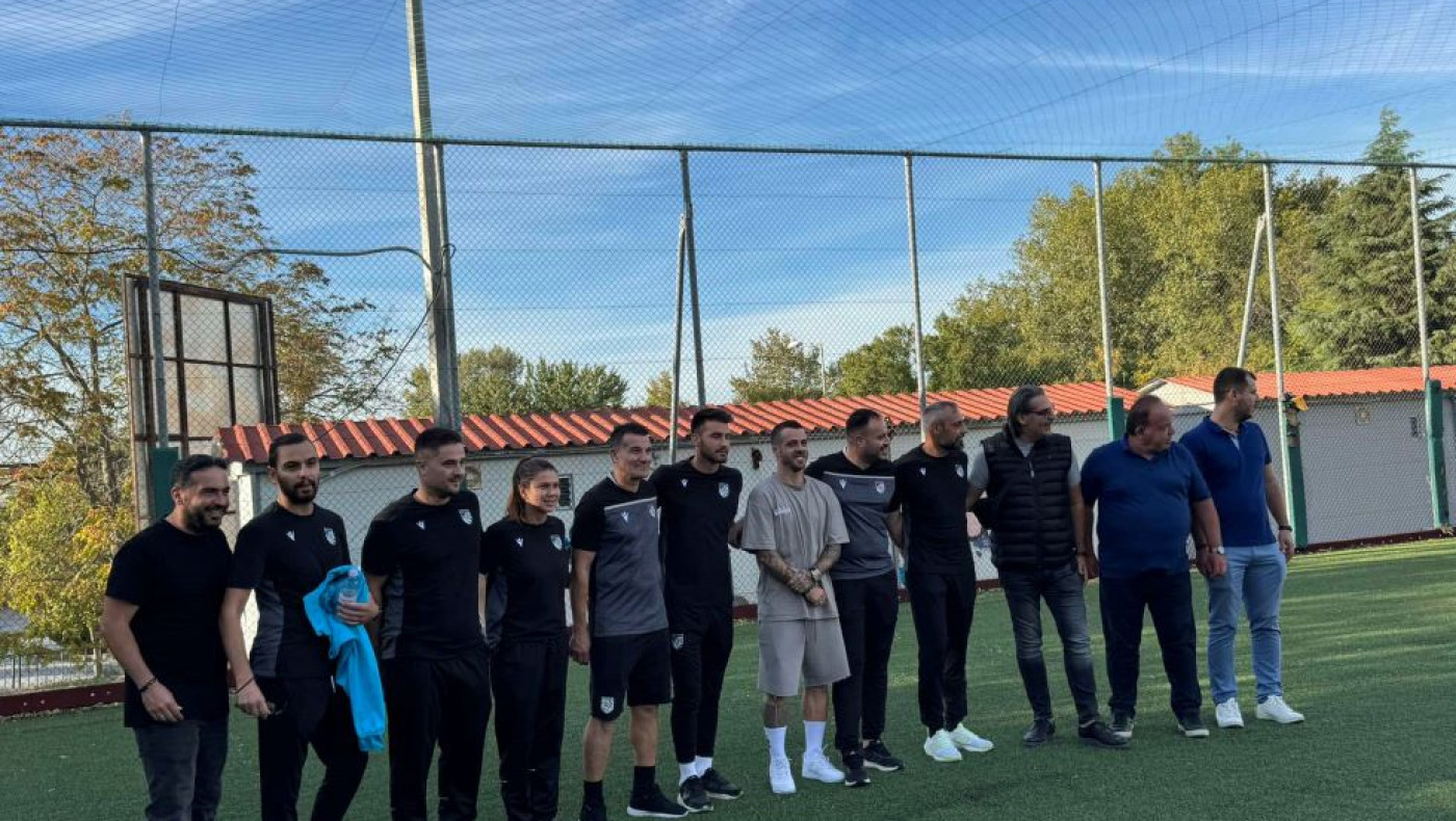 Αγιασμός στην Ακαδημία Ποδοσφαίρου «Αντρέ Βιεϊρίνια»-Πόλος έλξης ο αρχηγός του ΠΑΟΚ