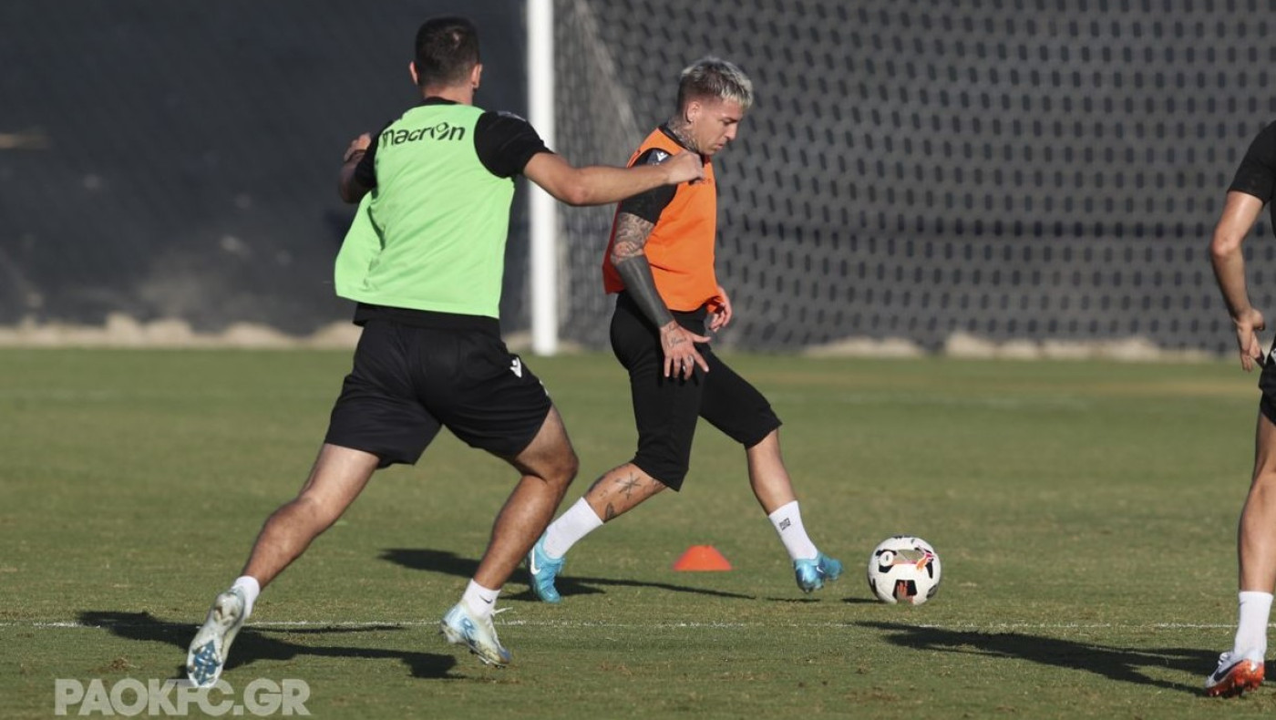 ΠΑΟΚ: ﻿Μπήκε με την ομάδα, ελπίδες να προλάβει την OPAP ARENA o Μπράντον