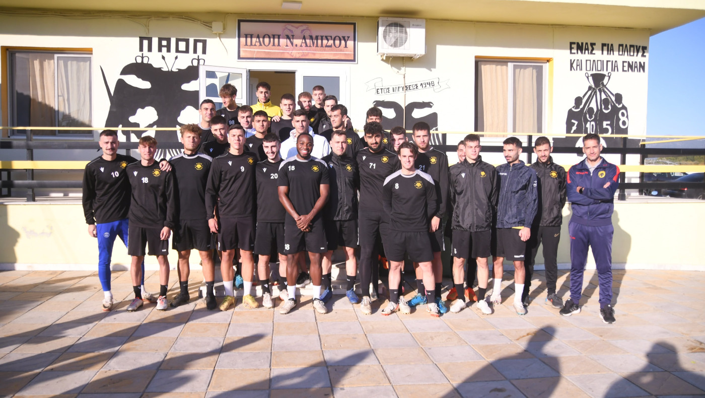 ΠΑΟΠ Ν. Αμισού: Εγινε ο αγιασμός, επιστρέφει στο ανακαινισμένο γήπεδο του