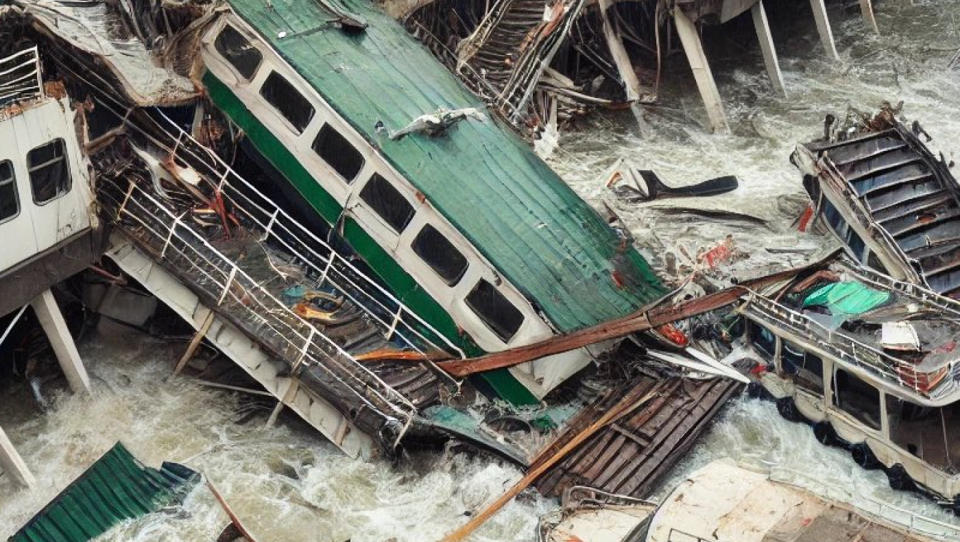 ΗΠΑ: Τουλάχιστον 7 νεκροί από κατάρρευση γέφυρας στη Τζόρτζια