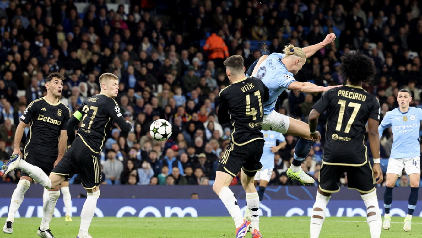 Champions League: Το ασύλληπτο γκολ του Χάαλαντ με εναέριο ανάποδο πλασέ!