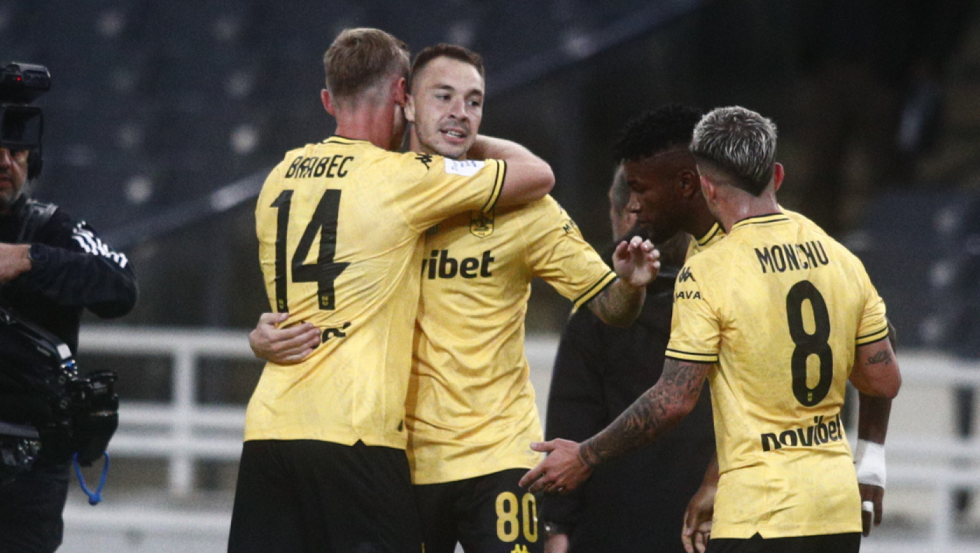 Άρης: Ισοφαρίζει με σουτ του Μορόν έξω από την περιοχή