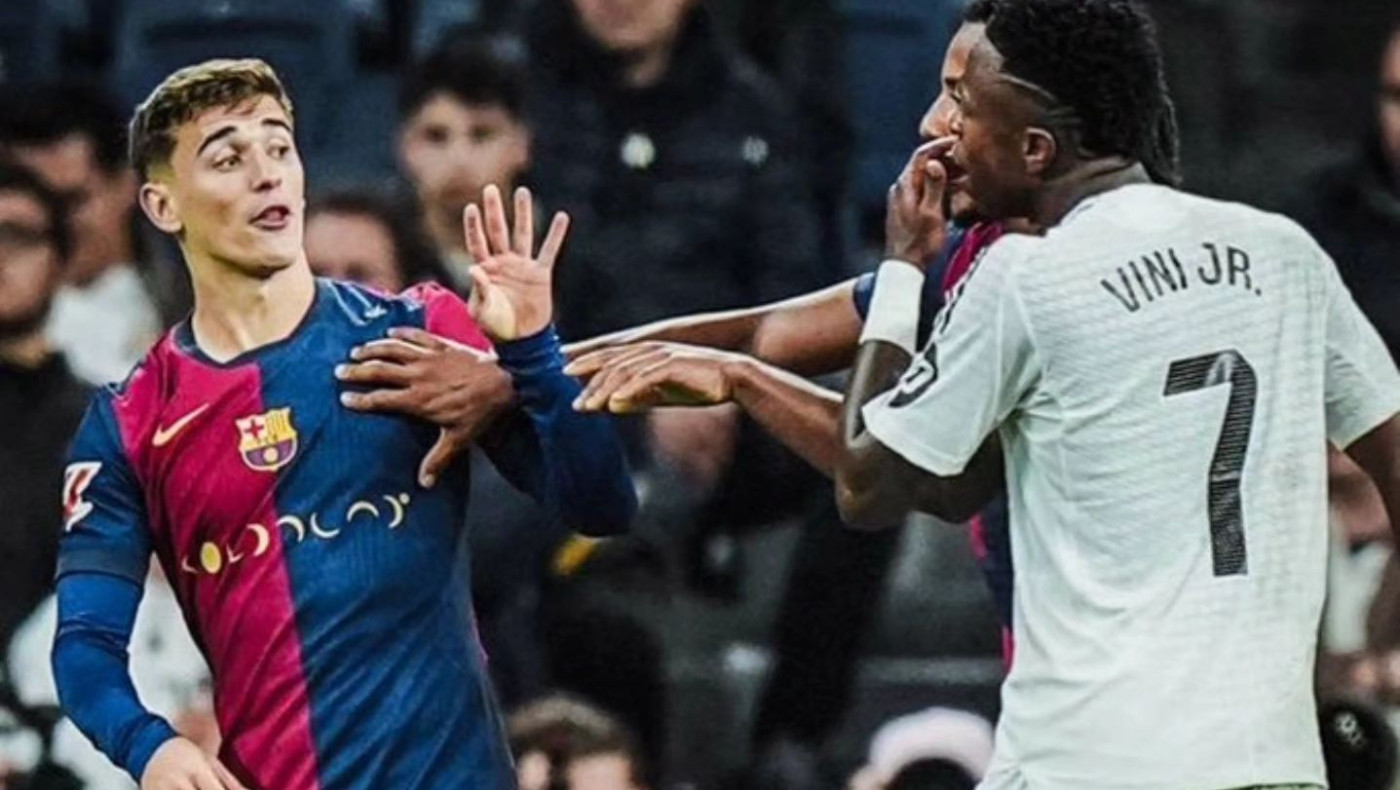 Classico: Ο Γκάβι «τρέλανε» τον Βινίσιους, του κουνούσε τέσσερα δάχτυλα!