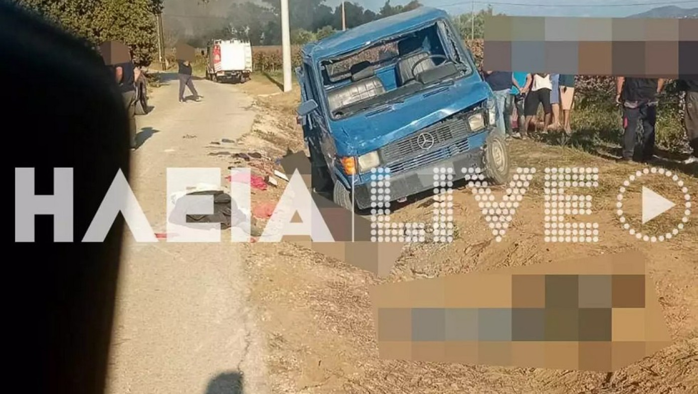 Τραγωδία στην Αχαΐα: Δύο νεκροί και επτά τραυματίες μετά από ανατροπή καρότσας