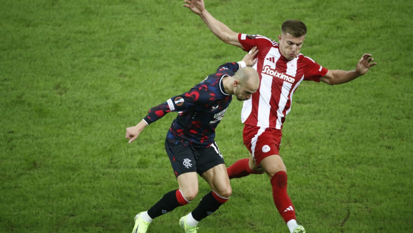 Δεν ήταν αρκετός ο Ελ Κααμπί για τον Ολυμπιακό, 1-1 με τη Ρέιντζερς