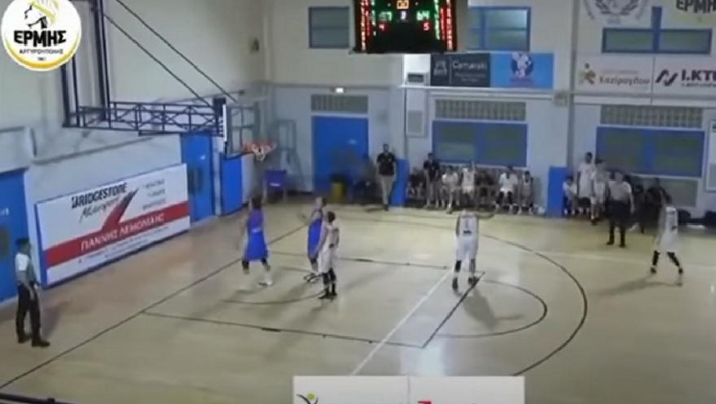 National League 1: Απίθανο τρίποντο από το κέντρο του γηπέδου