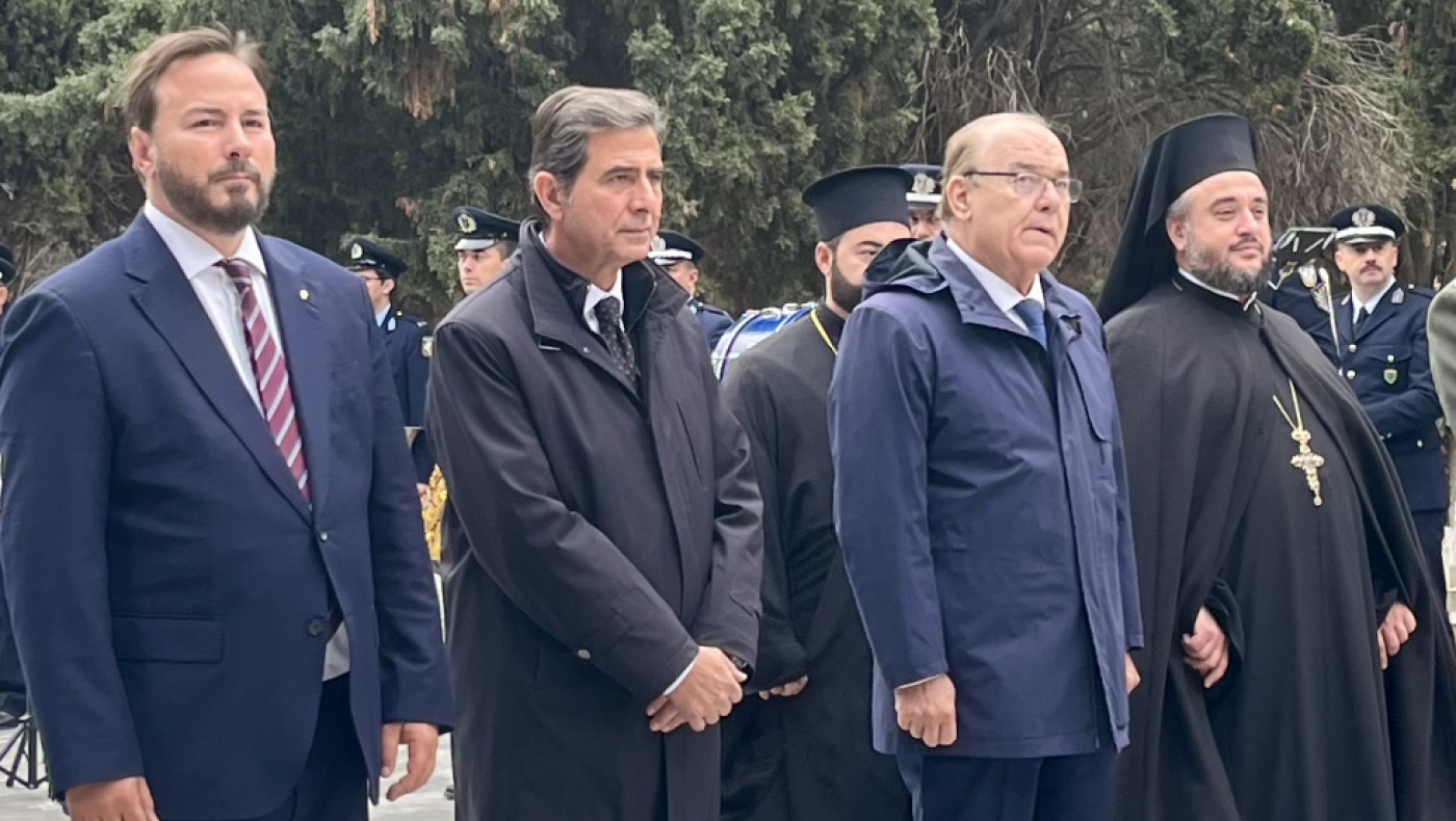 Διαμαντής Γκολιδάκης: Στις εκδηλώσεις μνήμης για τη λήξη του Α’ Παγκοσμίου Πολέμου