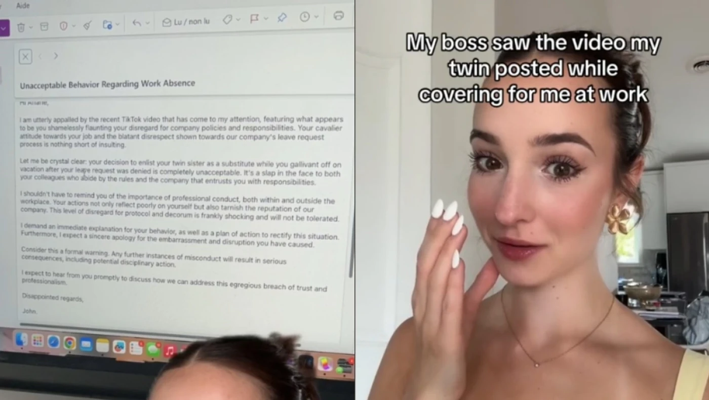 Δίδυμες αντάλλαξαν θέσεις στη δουλειά για να πάει η μία διακοπές