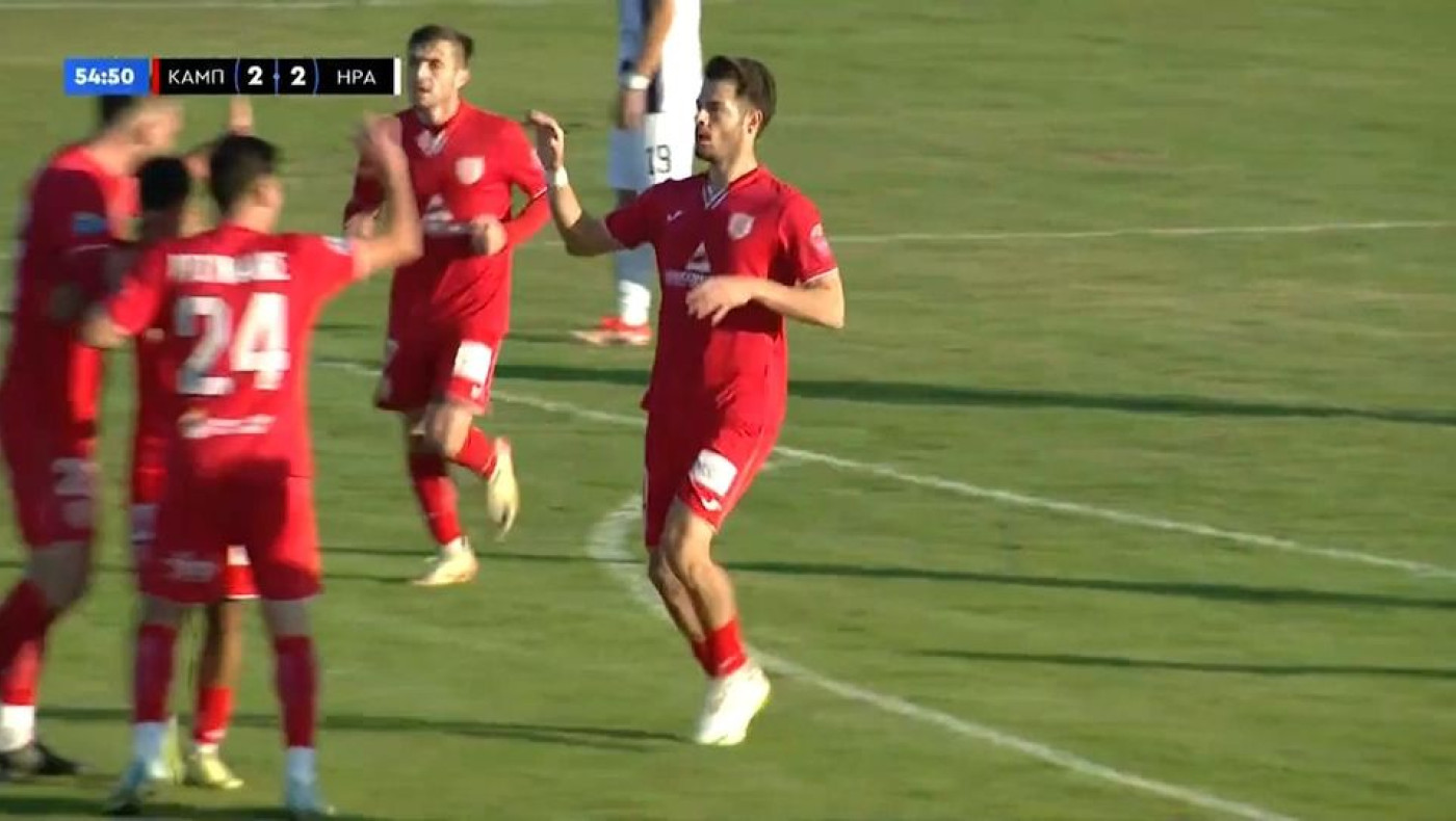 Super League 2: Η ισοφάριση του Καμπανιακού στο ματς με τον Ηρακλή