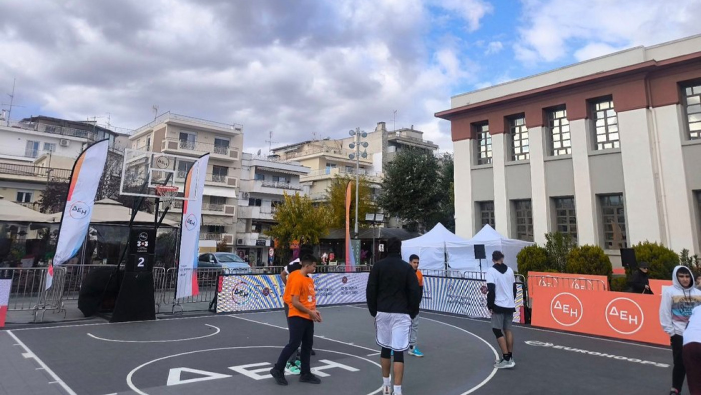 Καλαμαριά: Γέμισε με μπασκέτες και ζωή!