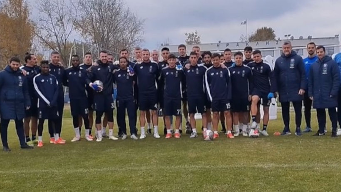 Οι ευχές του ποδοσφαιρικού τμήματος: «Χρόνια Πολλά Ηρακλάρα»