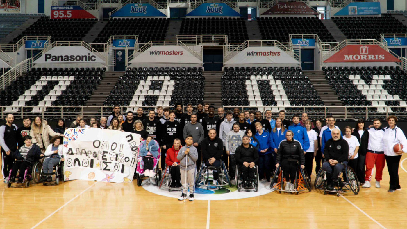 Ο Λέανδρος στην προπόνηση του ΠΑΟΚ: «Ήταν η καλύτερη μας προπόνηση!»