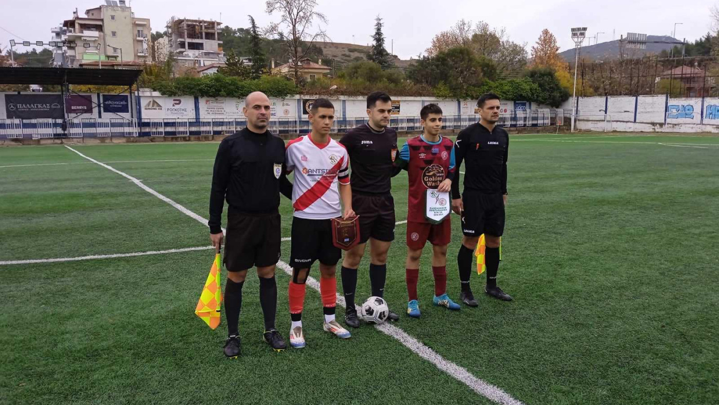 Μικτές Κ16: Ισόπαλοι ΕΠΣΜ και Χαλκιδική