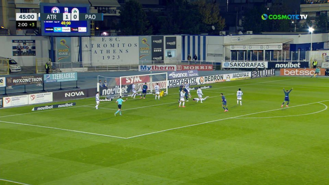 Ο Τσέριν έφερε το ματς στα ίσα στο Περιστέρι