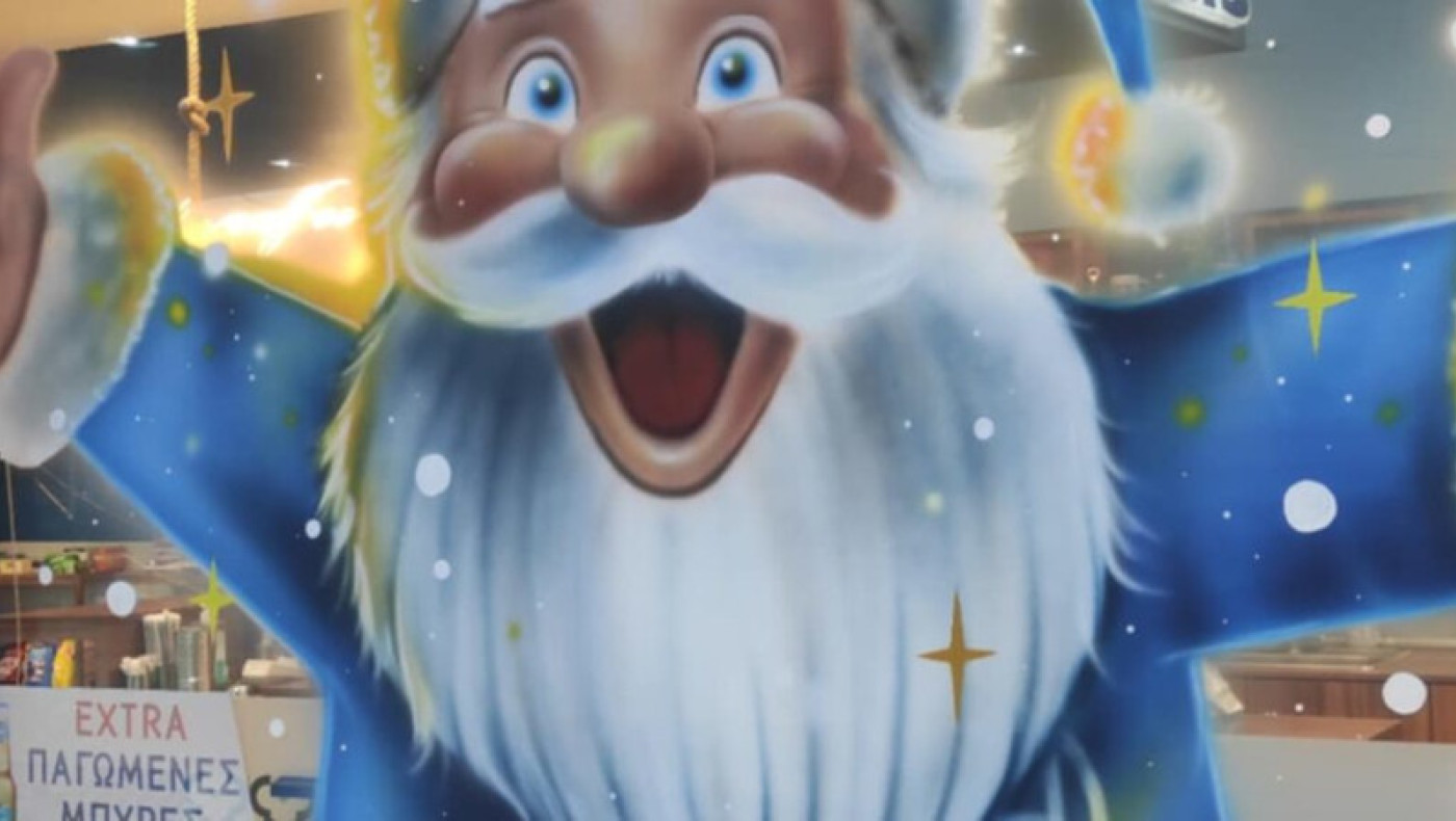 Ηρακλής: Bενζινάδικο της Θεσσαλονίκης τα βλέπει όλα... μπλε