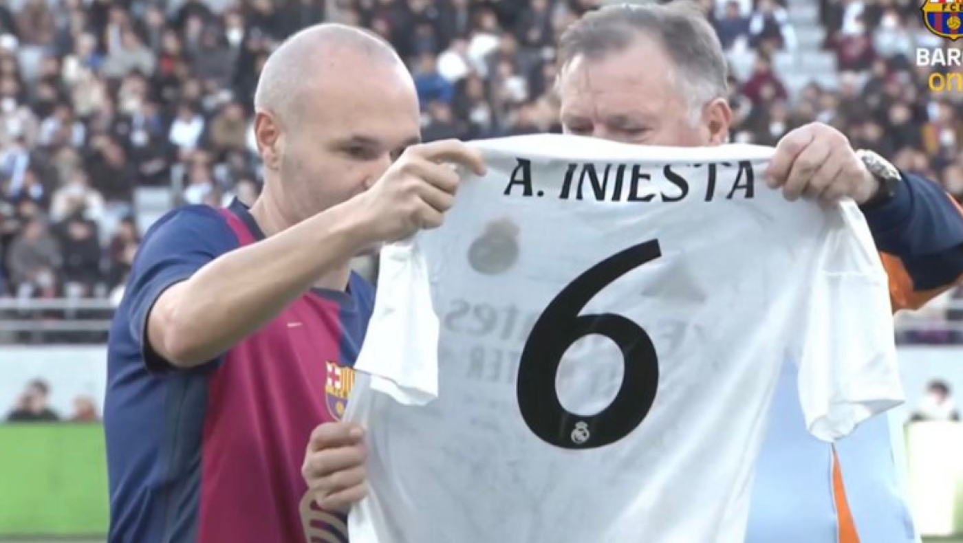 Η Ρεάλ Μαδρίτης δεν ξέχασε τον θρύλο... Ινιέστα