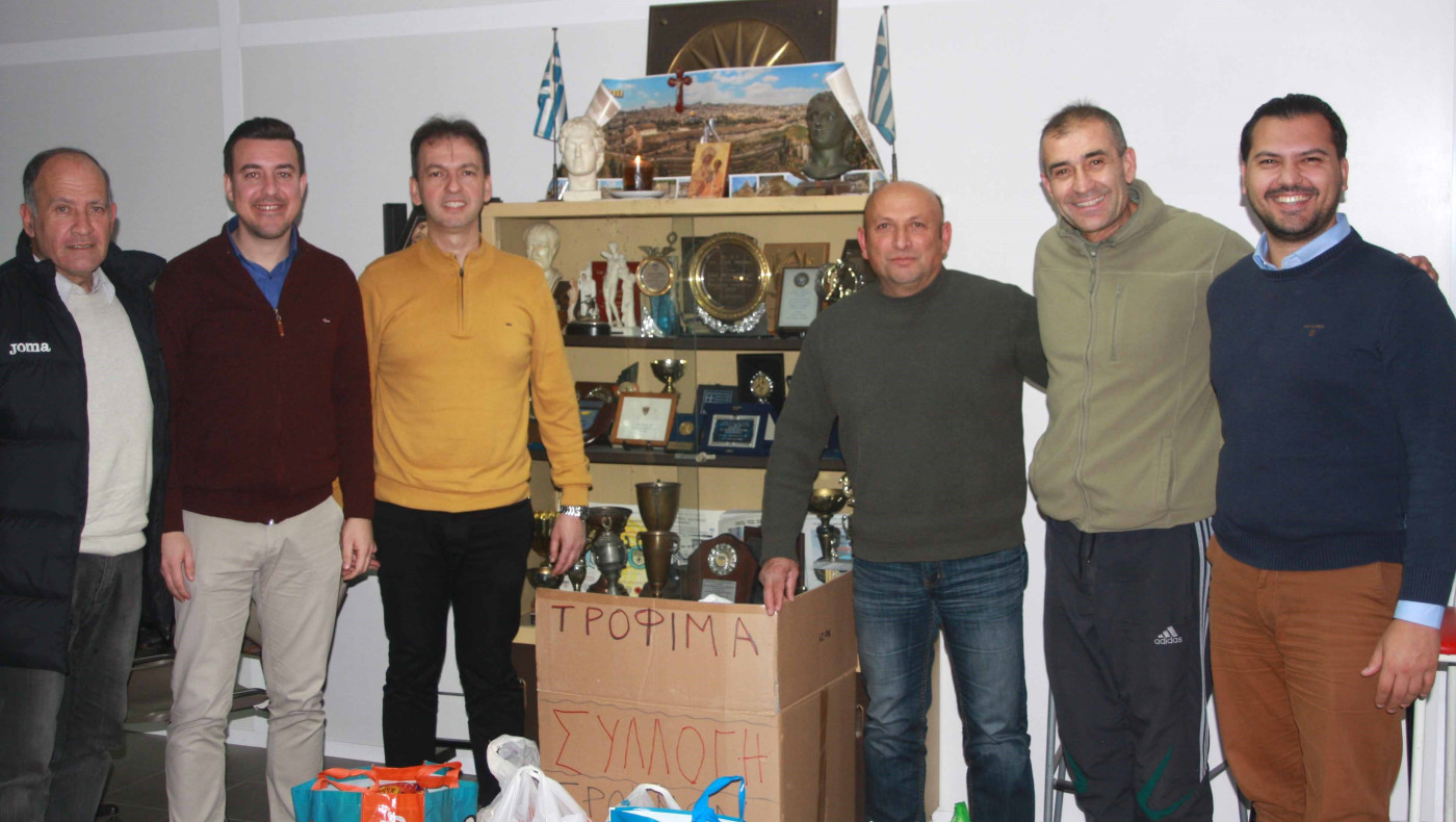 Διαιτητές Θεσσαλονίκης: Συγκέντρωση τροφίμων και ειδών πρώτης ανάγκης