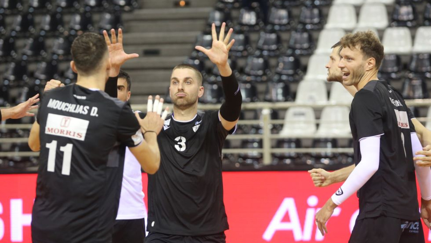 ΠΑΟΚ-Βόλεϊ: «Πέταξε» στους «8» του Challenge Cup ο Δικέφαλος