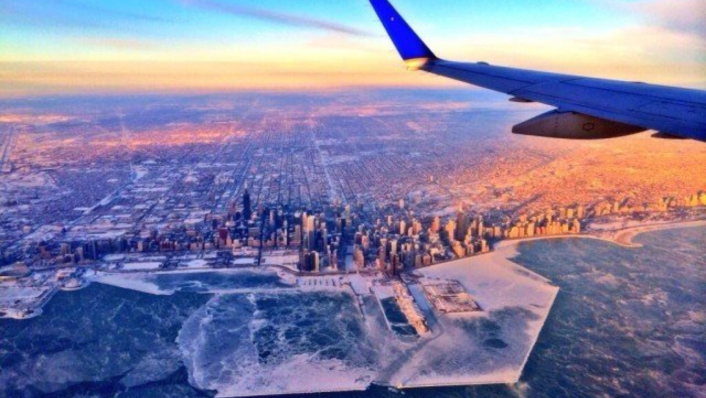 Ένα  διπλό  ουράνιο τόξο πάνω από το  Σικάγο! (ΦΩΤΟ)