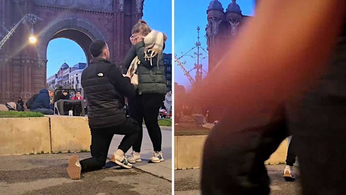 Κλέφτης άρπαξε κινητό που βιντεοσκοπούσε πρόταση γάμου!