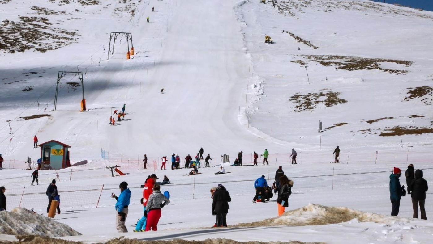 Χιονοθύελλα στο Καϊμάκτσαλαν - Έκλεισε το χιονοδρομικό κέντρο