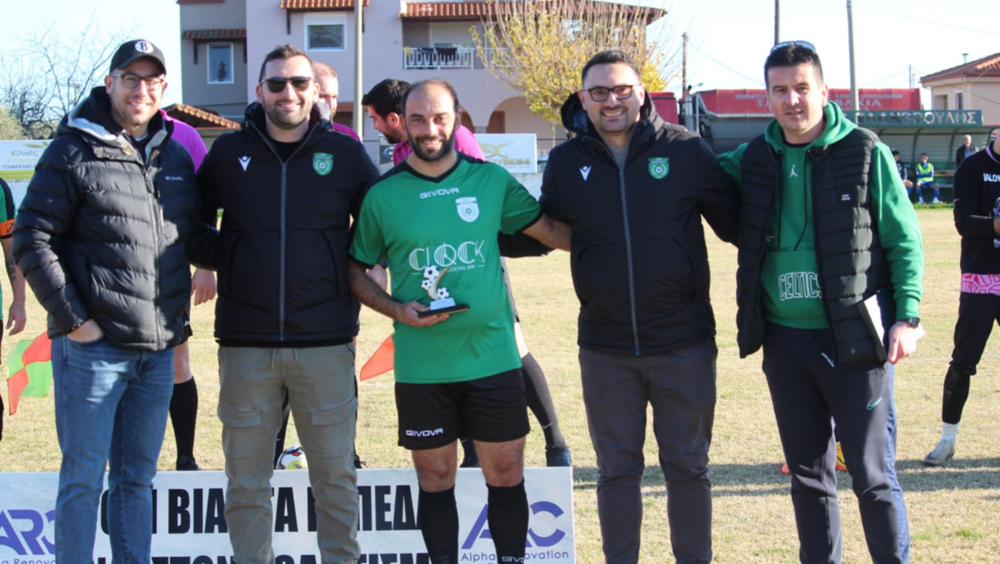 ΑΣ Διονυσίου: ΜVP για το 2024 ο Σιδηρόπουλος, βράβευση Μπαλτζή