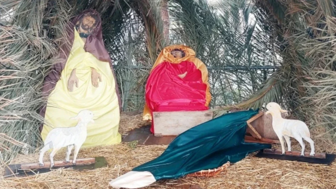 Πάρος: Εκλάπη το θείο βρέφος από τη φάτνη (pics)