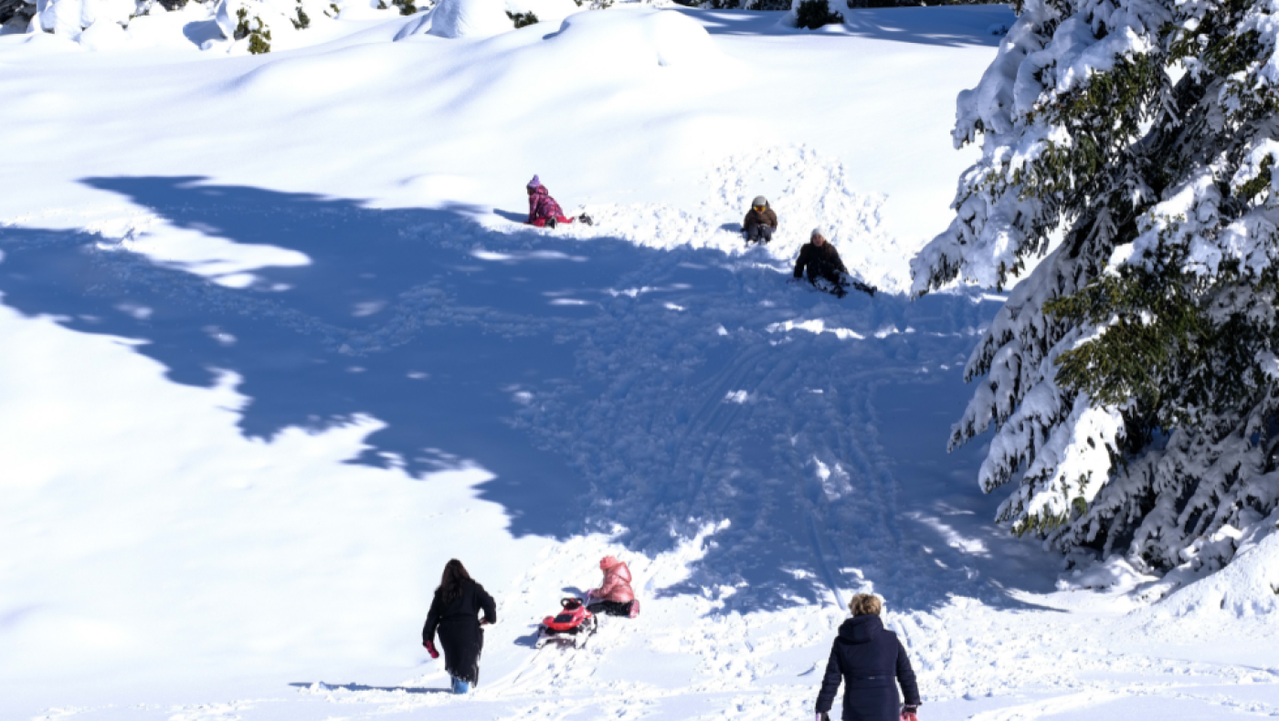 Ρεκόρ επισκεπτών στα χιονοδρομικά κέντρα της Ελλάδας