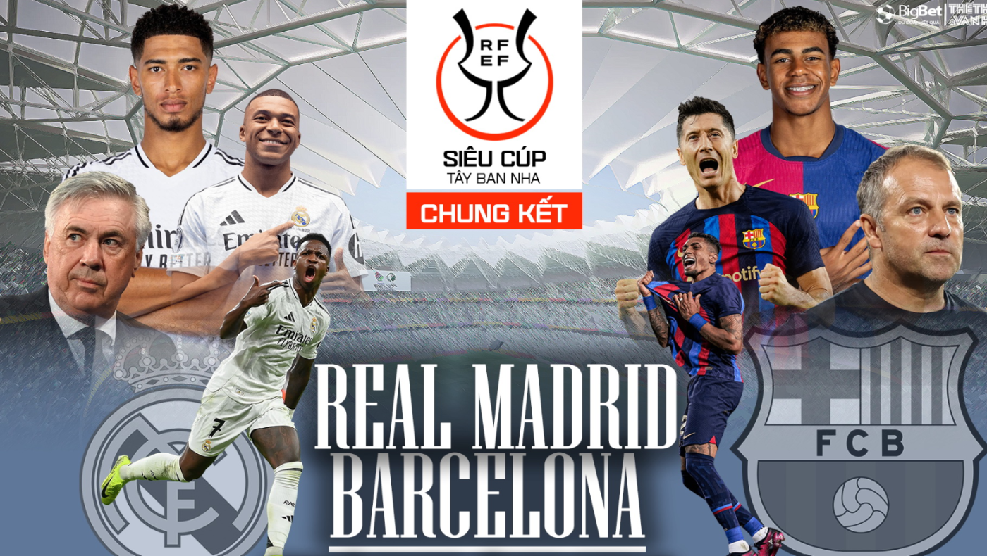 Ρεάλ Μαδρίτης – Μπαρτσελόνα για την κούπα στην Τζέντα – Ώρα και κανάλι μετάδοσης