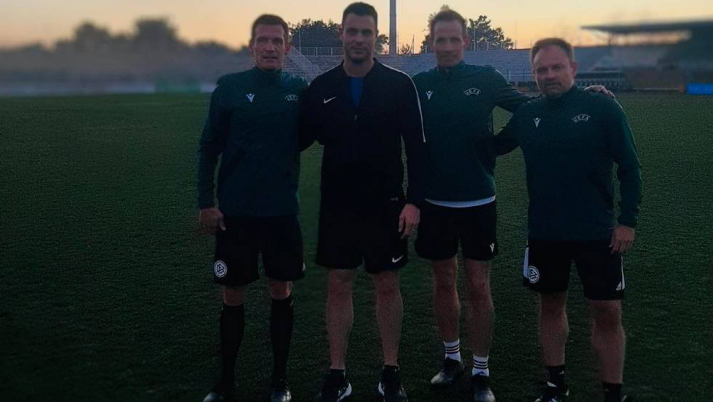 Άρης-ΠΑΟΚ: Χαλάρωμα στο γήπεδο του Μακεδονικού για τους διαιτητές πριν το αυριανό ντέρμπι