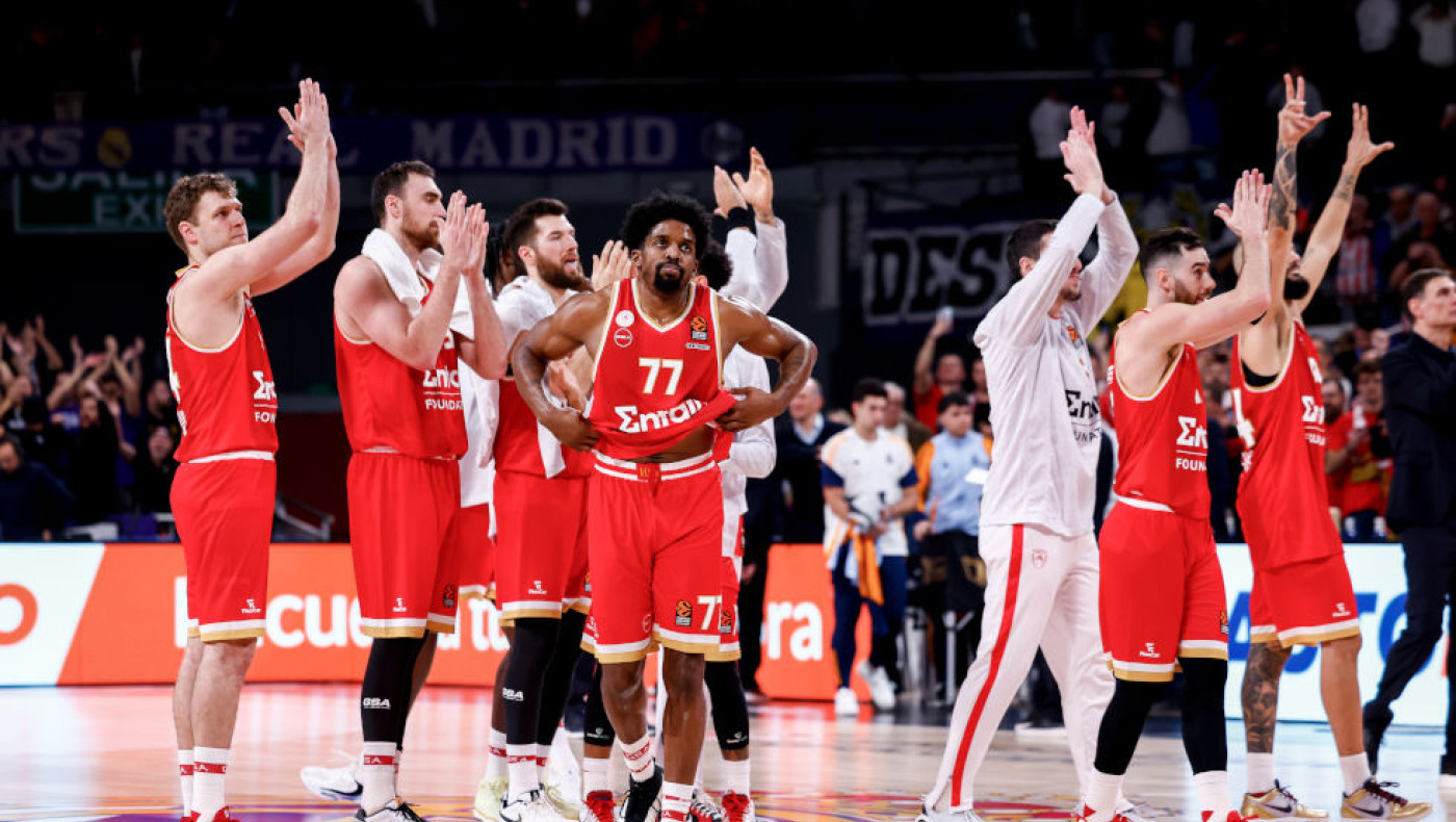 Ευρωλίγκα: Πώς διαμορφώνεται η βαθμολογία μετά το διπλό του Ολυμπιακού