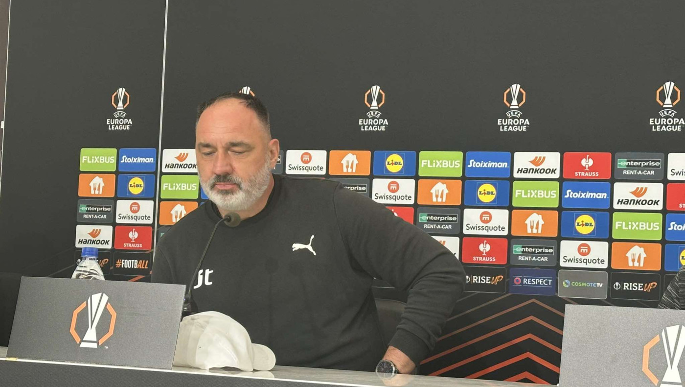 Προπονητής Σλάβια: «Όλα για τη νίκη για να έχουμε ελπίδες πρόκρισης»