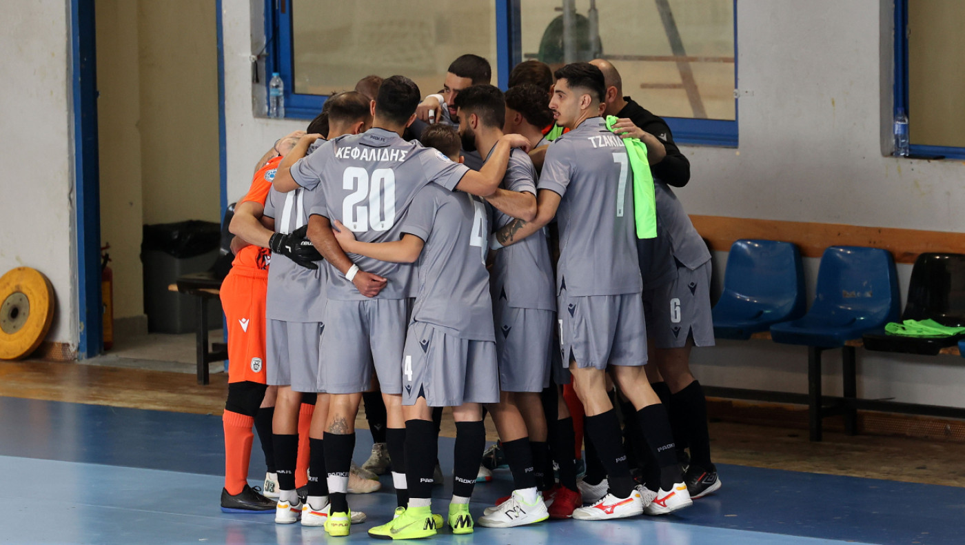 Futsal: Σήμερα το ΠΑΟΚ-Παναθηναϊκός για τους «8» του κυπέλλου