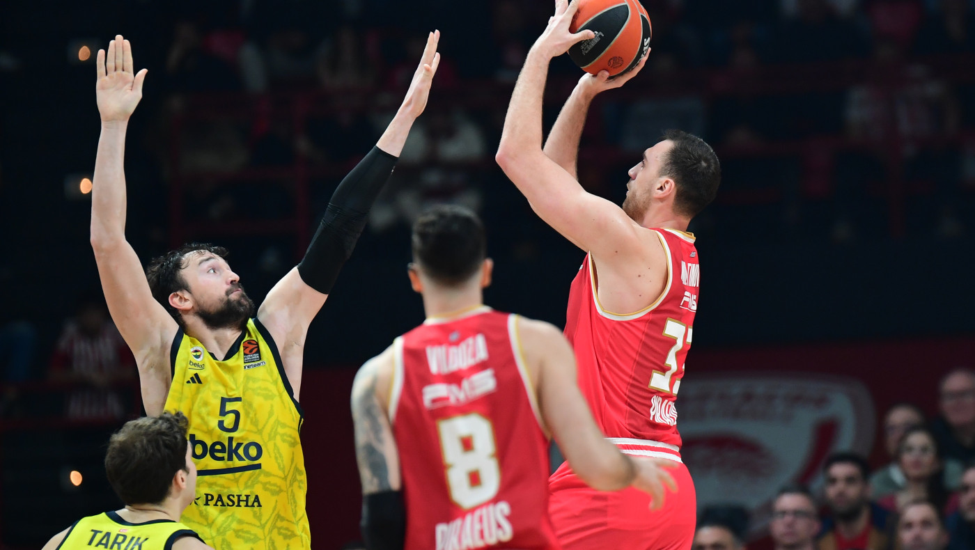 Ήττα για τον Ολυμπιακό, 77-87 η Φενέρμπαχτσε