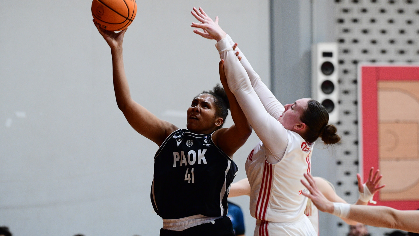 Μπάσκετ Γυναικών: Βαριά ήττα του ΠΑΟΚ από τον Ολυμπιακό