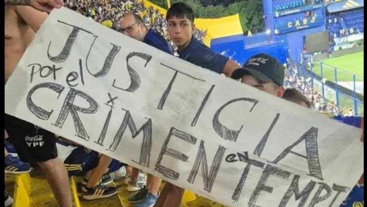 Αργεντινή-Πανό για Τέμπη στο Μπόκα Τζούνιορς-Αρχεντίνος Τζούνιορς: «Δικαιοσύνη...»