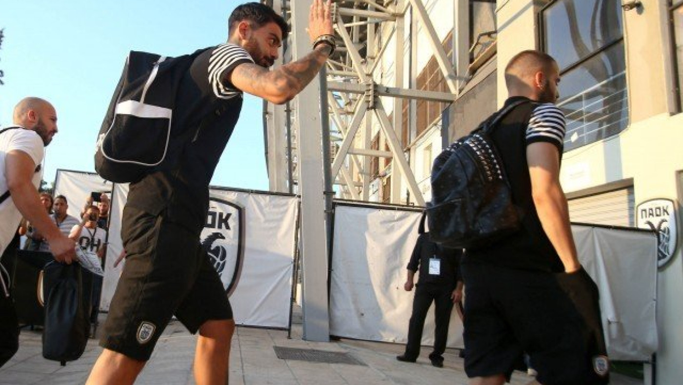 Αποθέωση των παικτών του ΠΑΟΚ, προτροπές στον Κλάους! (video)