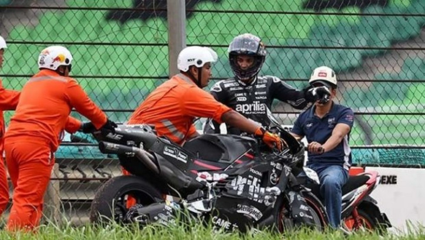 Moto GP: Τρομακτικό ατύχημα για τον παγκόσμιο πρωταθλητή – Τον έσωσε το κράνος του