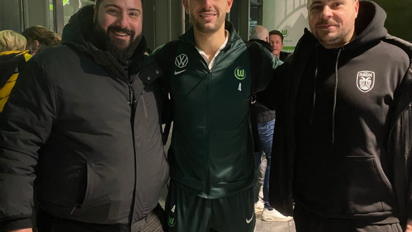 Η παρέα του Metropolis 95.5 είδε Βόλφσμπουργκ - Λεβερκούζεν και συνάντησε Κουλιεράκη