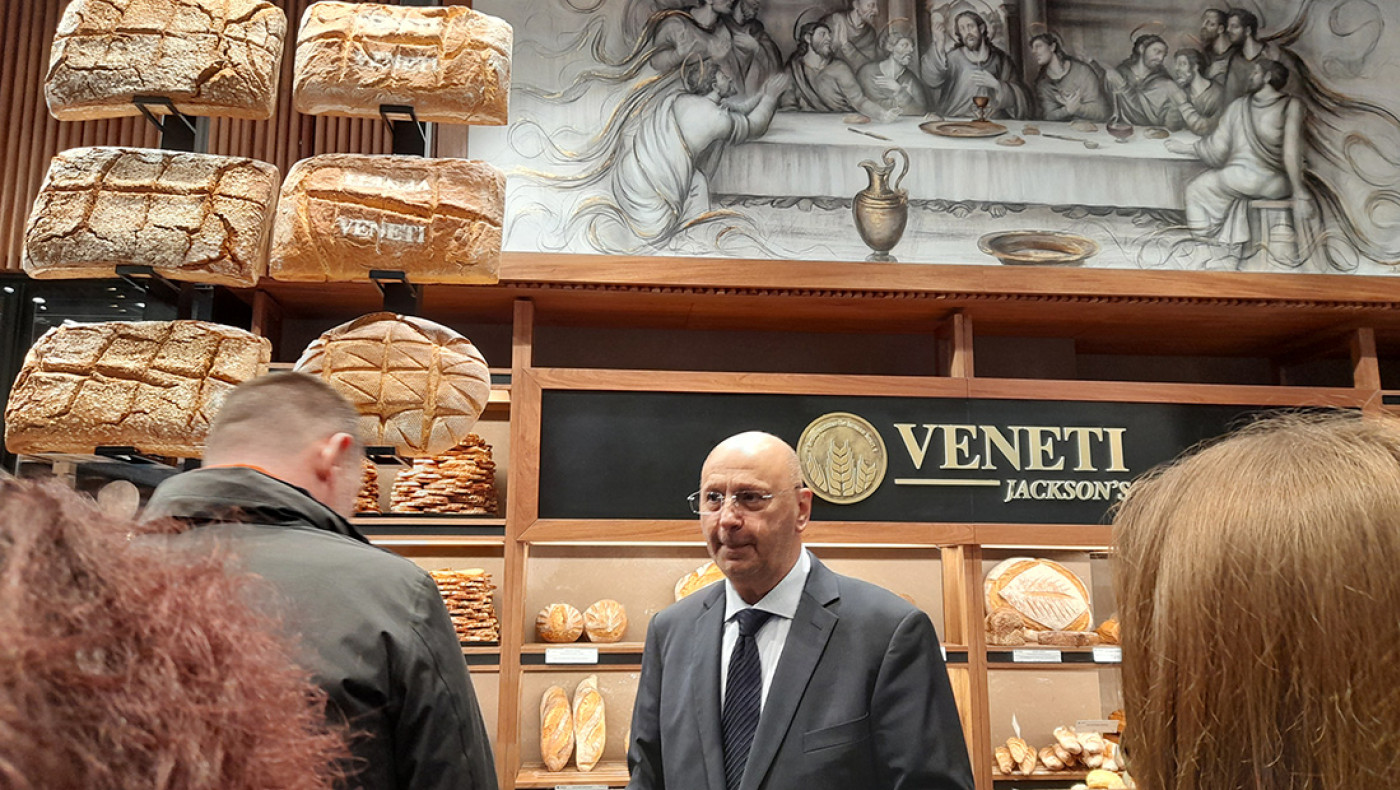 Μονεμβασιώτης-Φούρνοι Βενέτη: Τα αρτοποιεία του μέλλοντος-Πρότυπο το VENETI Jackson Hall