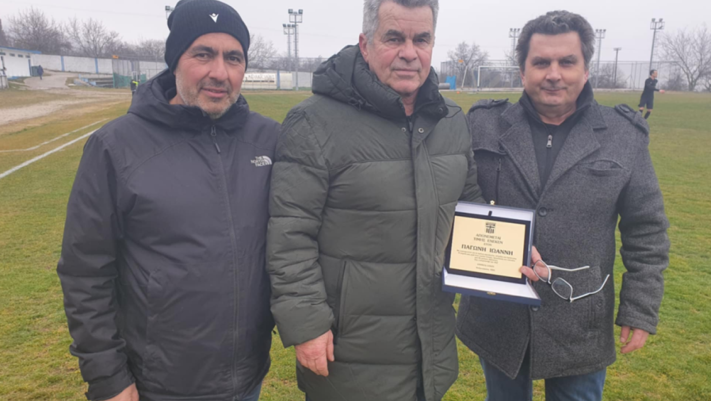 Παγώνης: «Κομμάτι της καρδιάς μου ο Εθνικός Σοχού»