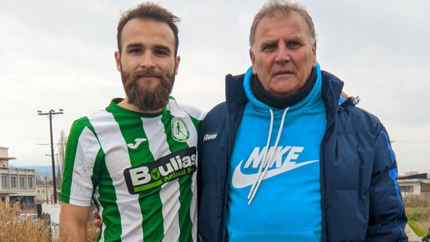 Φωτορεπορτάζ  Θερμαϊκός με Θρίαμβο Παρθενίου - Αντίπαλοι πατήρ και υιός Παρασίδης