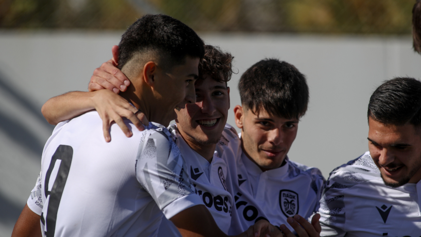 ΠΑΟΚ: Καρέ (4-1) για την Κ19 απέναντι στη Λαμία