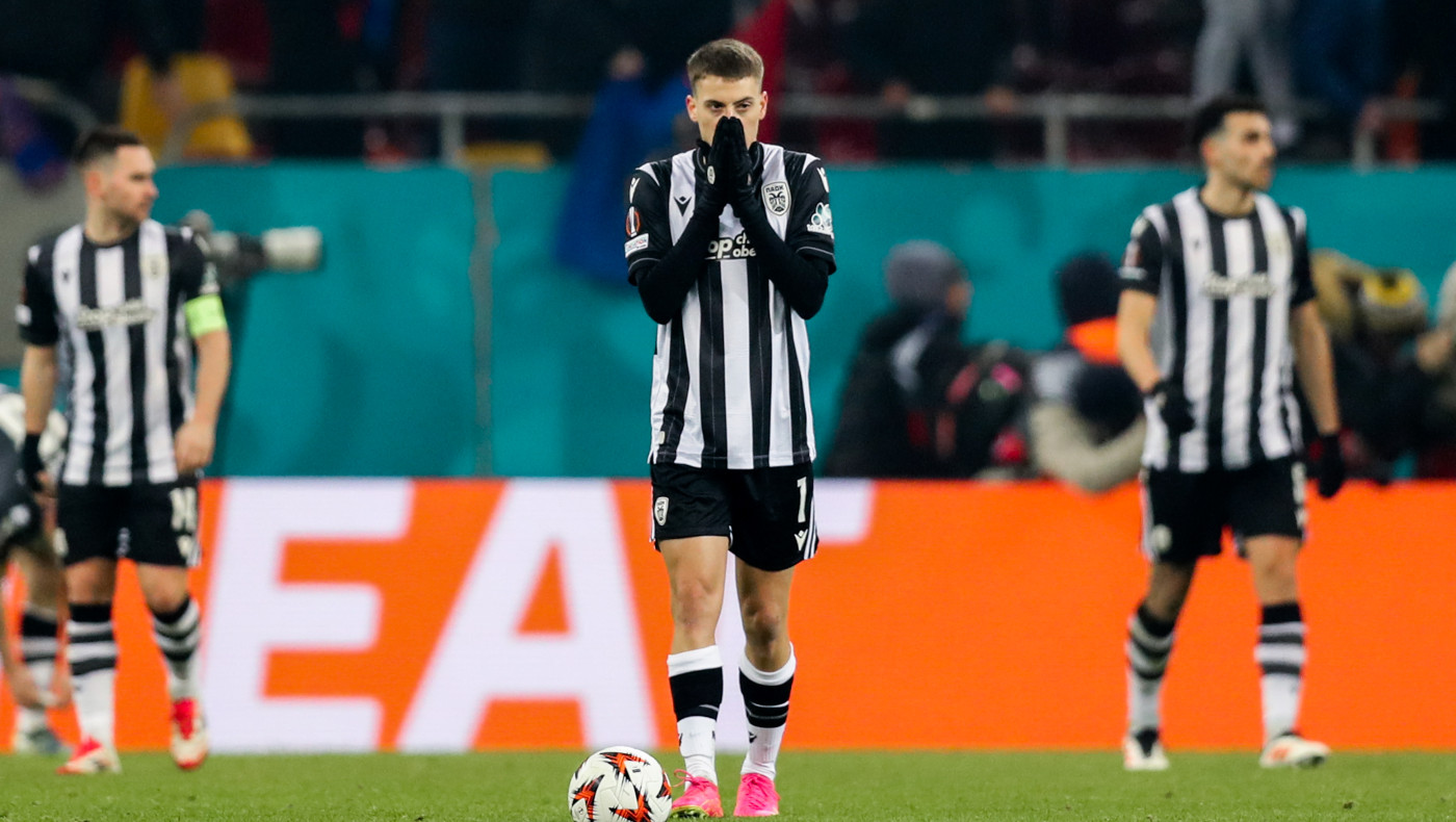 Μετεξεταστέος ο ΠΑΟΚ, έχασε και πάλι από τη Στεάουα και έμεινε εκτός Ευρώπης